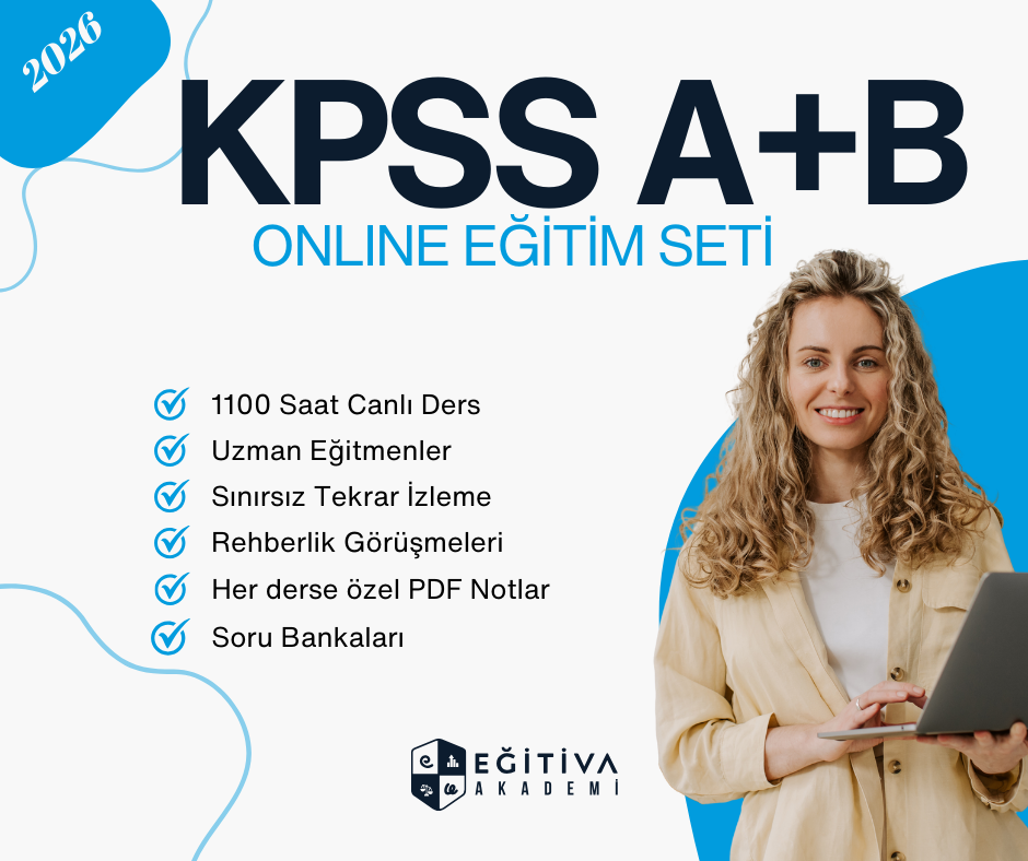 2026 KPSS A+B Online Eğitim Seti