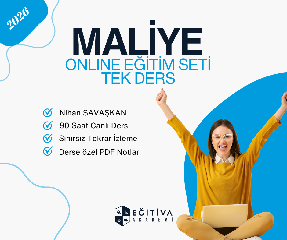 Maliye - Tek Ders Canlı